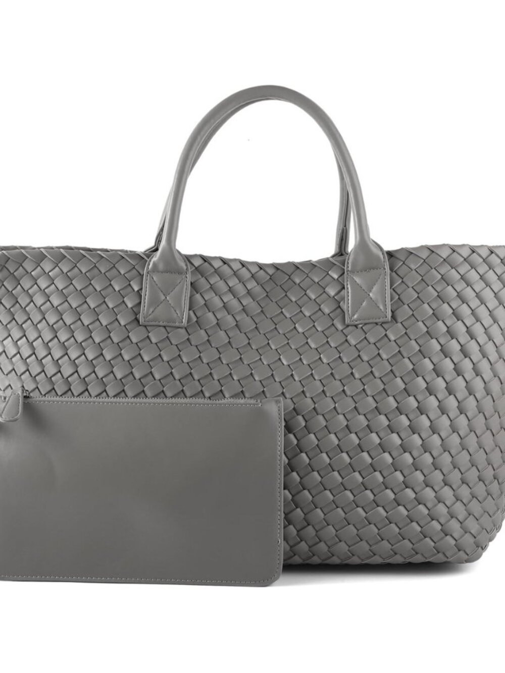 Woven Tote Bag for Women Retro Handwoven Shoulder Travel Handbag Large Capacity